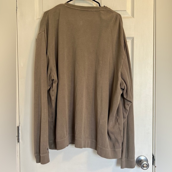 Cutter and Buck Crew V Neck Pullover Sweater Olive Men’s Size XXL Pima Cotton - Picture 8 of 10